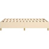  Za krevet s oprugama krem 120x200 cm od tkanine | shoptok.hr