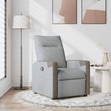  Naslonjač od tkanine svjetlosivi | shoptok.hr