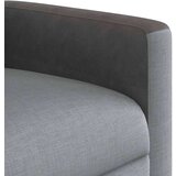 vidaXL Naslanjač svetlo sivo blago | Shoptok.si