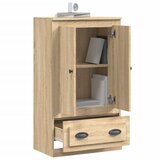 Visoka komoda hrasta sonome 60x35,5x103,5 cm konstruiranog drva | shoptok.hr