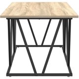  Stolić za kavu Sonoma hrast 100x50x40 cm od konstruiranog drva i metala | shoptok.hr