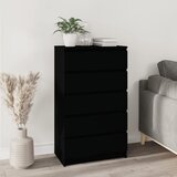 vidaXL Omarica za čevlje črna 60x36x103 cm inženirski les Cene