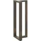  Noge za barski stol T-oblika 2 kom Crne 40x35x(110-111) cm Čelik | shoptok.hr