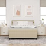  Postelja z vzmetnico svetlo zelena siva 140x200 cm žametna tkanina, (22083289) | Shoptok.si