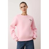 TRENDYOLMILLA ženski duks Twoaw24Sw00196, svetlo roze-pink Cene