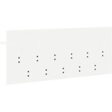  Vješalica za kapute na zidu s policom Bijelo 100 x 40 x 12 cm | Eponuda.com