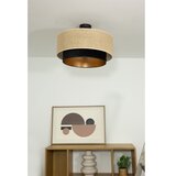  plafonski luster sarta 1xE27/60W/230V fi 45 cm crna/juta | Eponuda.com