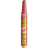 NYX Professional Makeup fat Oil Slick Click sjaj za usne 03 no filter needed | ePonuda.com