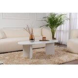 Kalune Design Bijeli stolić za kavu u mat dekoru 60x119 cm Sable – | shoptok.hr
