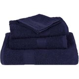 vidaXL Brisače za tuširanje 10 kos modra 70x140cm 360 g/m² 100% bombaž | Shoptok.si