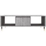  Stolić za kavu siva boja hrasta 104x60x35 cm konstruirano drvo | Eponuda.com