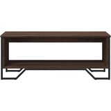  Stolić za kavu smeđa boja hrasta 100x51x40 cm konstruirano drvo | shoptok.hr