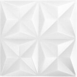 Zidne panele 24 pcs Origami bijela 50 x 50 cm XPS pjena | Eponuda.ba
