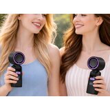  3v1 aku. zložljiv LCD ročni potovalni ventilator USB LED 199 načinov delovanja | Shoptok.si