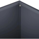  Vrtna saksija Antracit 40 x 40 x 30 cm Čelična vrata - Antracit 40 x 40 x 30 cm 1 | shoptok.hr