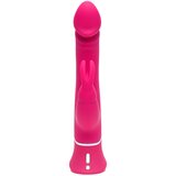 Happy Rabbit realistic dual density rabbit vibrator pink | Shoptok.si