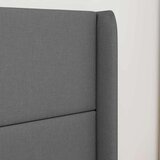  Uši uzglavlja Siva 80 x 16 x 4 cm tkanina | shoptok.hr