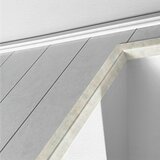 LOGOCLIC Rubna lajsna metalik (260 cm x 28 mm x 28 mm, MDF) Cijene