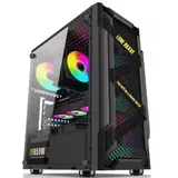 Stars Solution Q180 Crno, Tempered glass, 4x12cm ARGB Kuciste