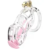 Guardian Chastity Cage Clear Size 3