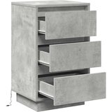  Noćni ormar Betonski sivi 39 x 34,5 x 65 cm Konstruirano drvo | Eponuda.com