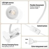  Immax NEO 08294L - Fleksibilna lampa sa stezaljkom PUNTO 1xGU10/9W/230V bela | Eponuda.com