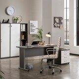 MID.YOU Pisalna Miza Serie 4000, Siva, 90x65 Slike