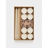 Sinsay Set svijeća: spiralne stolne svijeće i lučice 10 pack | shoptok.hr