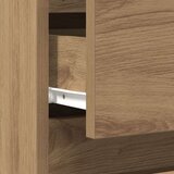  Nočne omarice 2 kosa Artisan Oak 40x35x50 cm Inženirski les | Shoptok.si