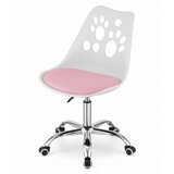 Modern Home stolica print white pink | ePonuda.com
