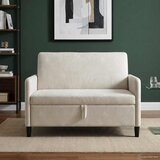 SOFA s pohranom Krem 122 x 78 x 87 cm Poliester | Shoptok.si