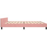  Okvir za krevet s uzglavljem bez madraca 200x200 cm baršunasti | Eponuda.com