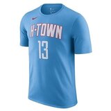 Nike Majice s kratkimi rokavi Nba Houston Rockets James Harden City Edition Modra | Shoptok.si
