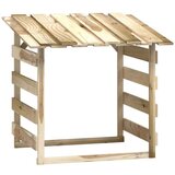  Pergola s krovom 100 x 90 x 100 cm od impregnirane borovine | shoptok.hr
