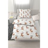 Mömax Posteljnina Timba, Bela, Svetlo Rjava, 60/80, 140/200 | Shoptok.si