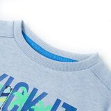  Dječja topla majica nježnoplava prošarana 140 | shoptok.hr