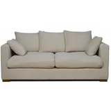 Scandic Bež sofa od samta 175 cm Comfy –