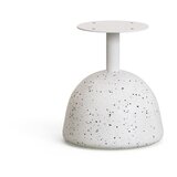 Kave Home Bijeli/u prirodnoj boji okrugli stolić za kavu s pločom stola od bagrema ø 55 cm Saura – | shoptok.hr