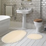 Zara Cream Cream Bathmat Set (2 Pieces) | ePonuda.com