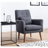 Atelier Del Sofa FOTELJ ANKER (VE BARV) - Temno siva Cene