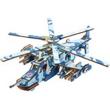  Čarolijashop 3d drvena slagalica - Helikopter - plava ajkula ( 141) | ePonuda.com