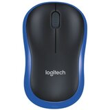 Logitech Miška Logitech M185 Wireless, nano, optična, modra | Shoptok.si