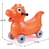 Dino guralica 405703 - Narandžasta za decu 1-4 godine | Eponuda.com