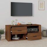 TV ormarić boja smeđeg hrasta 100x35x40 cm konstruirano drvo | shoptok.hr