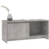 TV ormarić boja betona 90 x 35 x 40 cm od konstruiranog drva | shoptok.hr