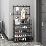  Organizator za predsoblje 80 x 30 x 172 cm crni Cene