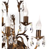  ONLI - Zidno svetlo TERESA 5xE14/6W/230V bronza | Eponuda.com
