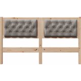  Uzglavlje Ostalo Smeđa i taupe 140 cm Masivna borovina | Eponuda.com