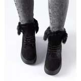Gemre Black platform snow boots Oliverio | shoptok.hr