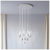 Eglo 390477 - led luster na sajli alemdina 15xLED/2,6W/230V 2200/3000/4000K hrom | Eponuda.com